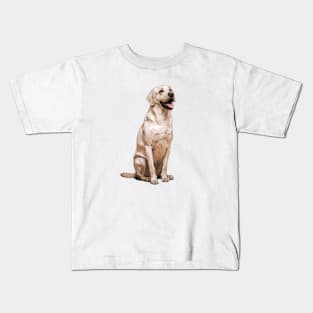 Labrador Retriever Golden Dog Kids T-Shirt